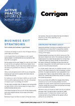 Business exit strategies