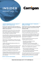 Corrigan Insider August 2022