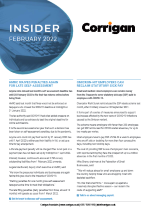 Corrigan Insider February 2022