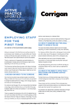 Employing staff for the first time