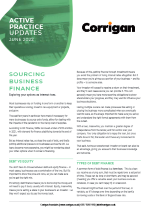 Sourcing business finance