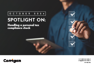 Handling a personal tax compliance check